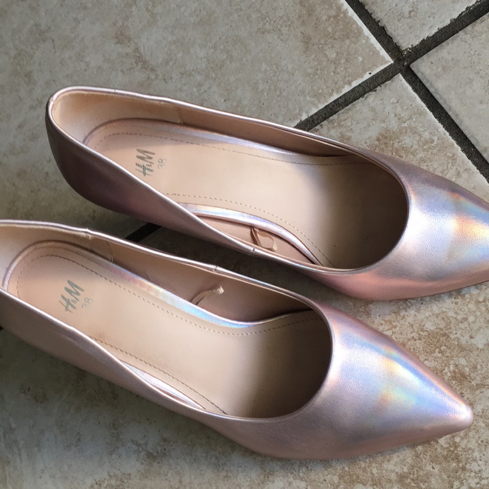 Heels rose gold